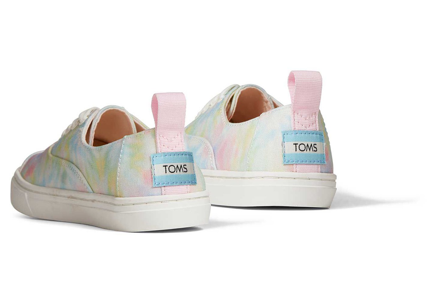 Toms Trampki Dziecięce Białe - Youth Cordones - 05TMWRBES